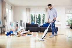 Leifheit Dampfreiniger CleanTenso Inkl. 2er Set Ersatz-Wischbezüge -Staubsauger Geschäft c1d4d91c557e58e7a0f90e033063bc49