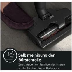 AEG AP81UB25UG Ultimate 8000 Akku Bodenstaubsauger & Handsauger, 3 Stufen, Automatik-Modus, LED-Frontlicht, Teleskoprohr, Selbstreinigende Bürstrolle, 25,2 V, Grau -Staubsauger Geschäft c22d3c96f3775ac045869c85fb4d868c