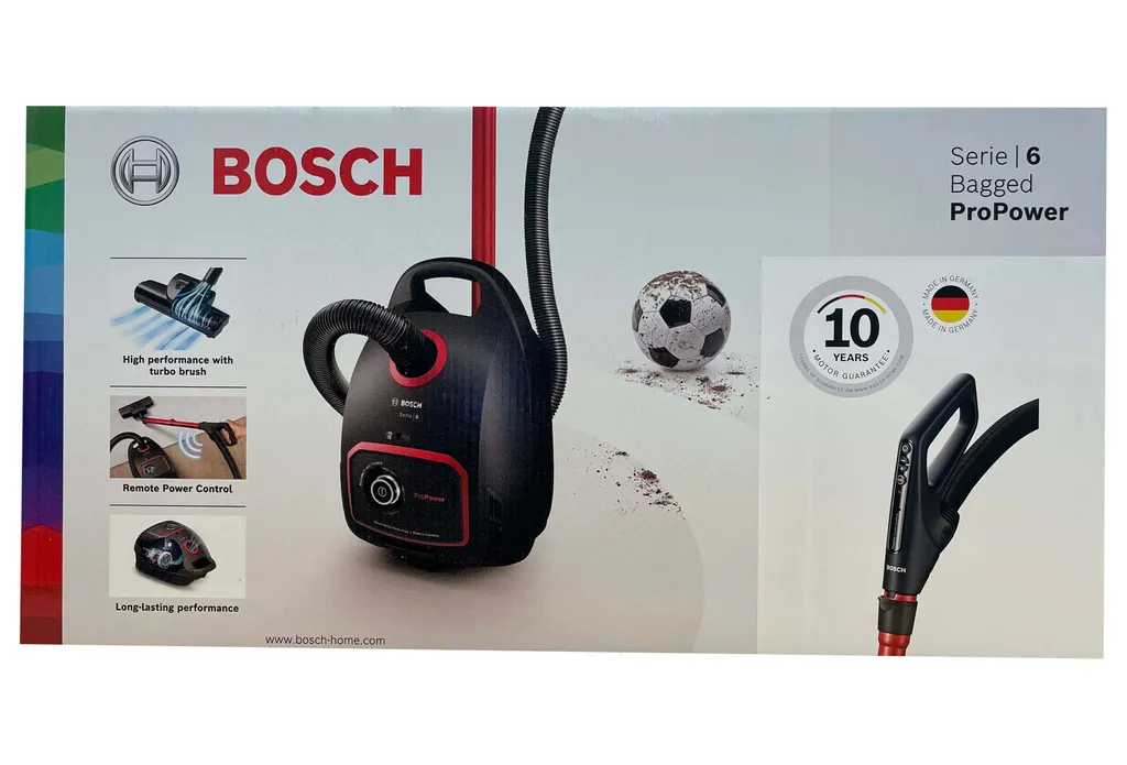 Bosch BGB6MPOW Bodenstaubsauger 850 Watt Aktionsradius 12 M HEPA Hygienefilter 4 Bosch BGB6MPOW Bodenstaubsauger 850 Watt Aktionsradius 12 M HEPA Hygienefilter – Bild 2