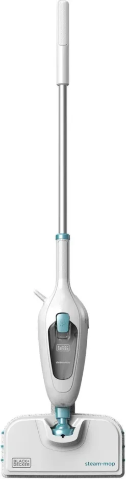 Black & Decker Black+Decker FSM13E1 Dampfbesen Steam Mop, Basic (Dampfreiniger Für Hygienische, Gründliche Sauberkeit, Abnehmbarer Stiel, Einfache Bedienbarkeit, Inkl. 1 Mikrofaser-Pad), 1300 W -Staubsauger Geschäft c3b8b1e19b8aaaa35223c0f168ad8262