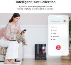 Roborock Auto-Empty Dock Für Roborock S7, S7 MaxV Staubsauger Roboter, Automatic Dust Collection, 3L Dust Bag, App-Control Schwarz -Staubsauger Geschäft c5eb12a3bc61f36fe254fbee6a4551a2