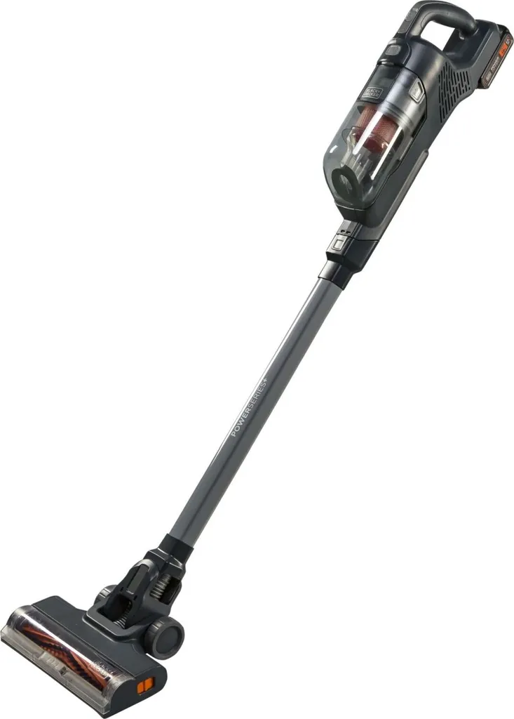 Black & Decker BHFEA18D1 Handstaubsauger Grau Beutellos 4 Black & Decker BHFEA18D1 Handstaubsauger Grau Beutellos – Bild 2