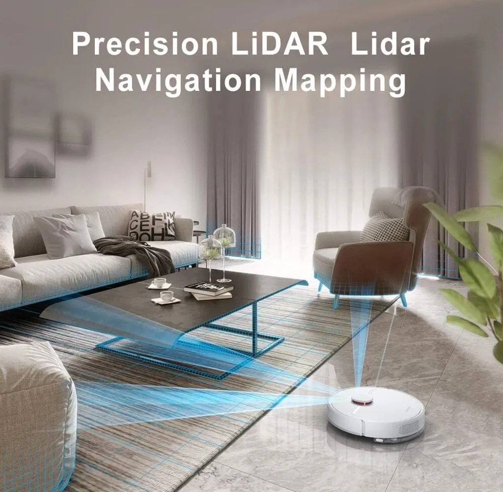 Dreame D9 Saugroboter Mit Wischfunktion Weiß 22 Dreame D9 Saugroboter Mit Wischfunktion Weiß – Bild 20