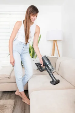 Hand- Und Akkustielstaubsauger ETA Sonar Artikel-Nr.: ETA223290000 2 In 1 Hand- Und Akkustielstaubsauger Mit Digital-Motor, Rotierender Turbobürste, Flexiblem Gelenk Und 25,2 V Li-Ionen-Akku. -Staubsauger Geschäft ce261a34fc92ddb429c876d7bbad5f3d