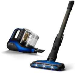 Philips SpeedPro Max 2-in-1 Kabelloser Staubsauger, 360°-Saugdüse, Inkl. Zubehör, 25.2 V, 70 Min. Akku, Blau (XC8049/01) -Staubsauger Geschäft d03cf70a02f2b9208f41c247d98b57a6 1