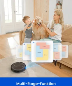 Proscenic Floobot X1 Saugroboter Mit Absaugstation,Ultraschall-Wischsystem,3000Pa Saugkraft,PathPro™ Laser-gestützte Navigation,Staubsauger Roboter Mit Siri,Google Assistant, Alexa& App-Steuerung -Staubsauger Geschäft d0b270a33219d204453fd9fc3bf515d2