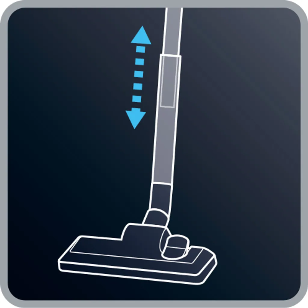 Rowenta Power XXL RO312, 450 W, Zylinder-Vakuum, Trocken, Staubbeutel, 4,5 L, Schaum, Hygienefilter 8 Rowenta Power XXL RO312, 450 W, Zylinder-Vakuum, Trocken, Staubbeutel, 4,5 L, Schaum, Hygienefilter – Bild 6