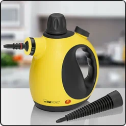 Clatronic DR 3653 Dampfreiniger, Wassertank: Ca. 250 Ml, 3,5 Bar Max. Dampfdruck, Schwarz-gelb -Staubsauger Geschäft d5afb8e4fd75f269f13bc75aac8475cf