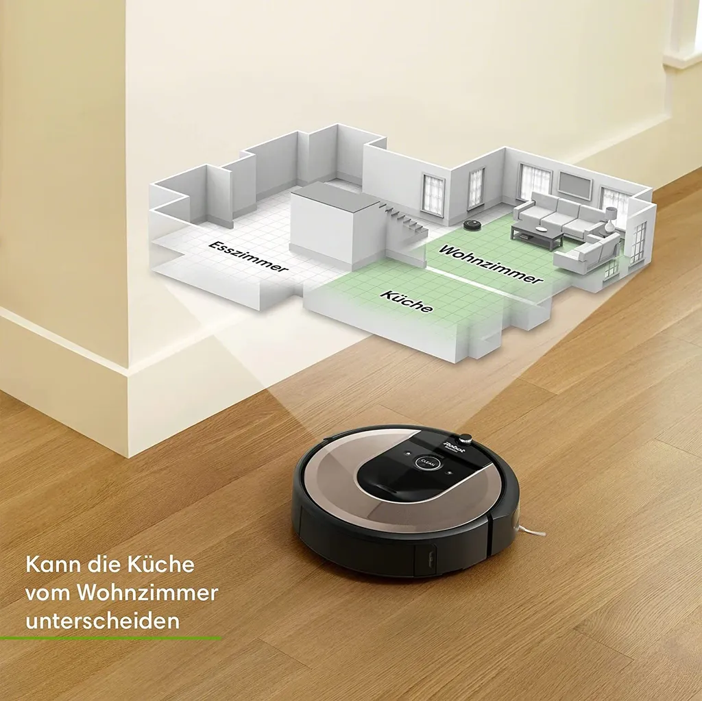 IRobot Roomba I6 Roboter-Staubsauger 0,4 L Beutellos Beige, Schwarz 9 IRobot Roomba I6 Roboter-Staubsauger 0,4 L Beutellos Beige, Schwarz – Bild 7