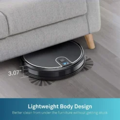 MooSoo Roboter-Staubsauger, 2000Pa Superdünner Intelligenter Selbstladender Roboter-Staubsauger Mit Sprachfunktion Alexa & Google Assistent -Staubsauger Geschäft d9be807d82ac03a84ba0825568d606f9