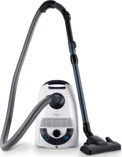 HooGo B3+ Bodenstaubsauger 3 Liter Mit Beutel Inkl. Parkett-, Polster- Und Fugendüse, Möbelbürste, 11m Aktionsradius, HEPA14 Filter, Allergikertauglich -Staubsauger Geschäft dc8ee4b7c2b8bec60a40d295cecf1f2a