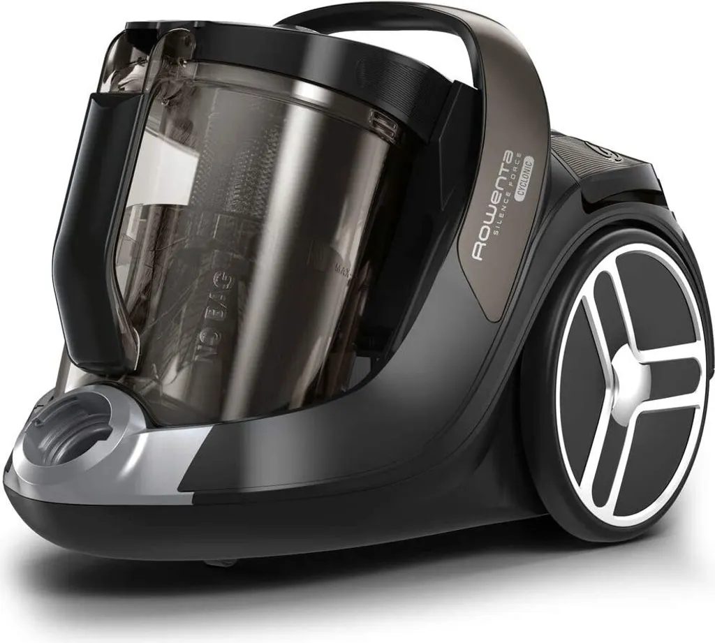 Rowenta RO7260 Bodenstaubsauger Silence Force Cyclonic Parkett | Beutellos | Große Staubbehälterkapazität: 2,5 Liter | Schlankes Und Modernes Design | Langlebiger EffiTech-Motor | Schwarz 10 Rowenta RO7260 Bodenstaubsauger Silence Force Cyclonic Parkett | Beutellos | Große Staubbehälterkapazität: 2,5 Liter | Schlankes Und Modernes Design | Langlebiger EffiTech-Motor | Schwarz – Bild 8