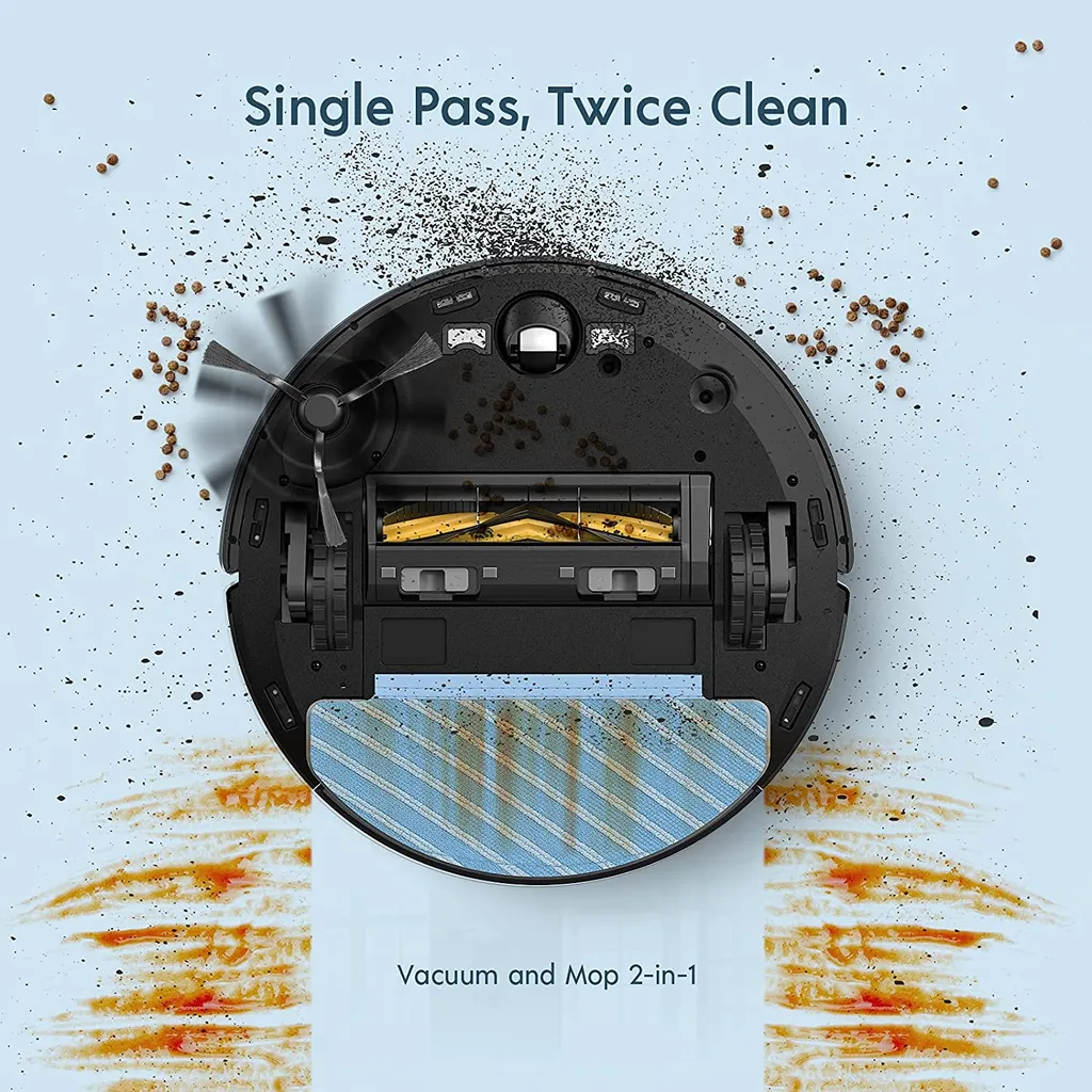 Yeedi Vac Station 3 In 1 Staubsauger Roboter Mit Auto-Empty Dock Intelligente Staubabsaugung Visuelle Navigation App Weiß 14 Yeedi Vac Station 3 In 1 Staubsauger Roboter Mit Auto-Empty Dock Intelligente Staubabsaugung Visuelle Navigation App Weiß – Bild 12