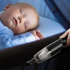 Mini-Staubsauger, Kabelloser Handstaubsauger, 10000 Pa Starke Saugkraft, Tragbarer Auto-Staubsauger, Wiederaufladbar Für Zuhause/Auto/Büro, Nebelblau ,Black -Staubsauger Geschäft df94d6e668c234bded64c0e520924761