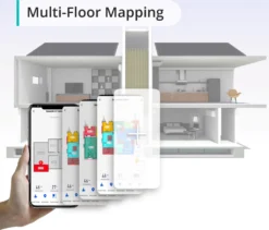 2022 SmartAI S9 Saugroboter Staubsauger Robot Wischroboter Automatisch APP Fernbedienung 4000PA Roboterstaubsauger Vacuum Reinigung Weiß -Staubsauger Geschäft e0a44b85f253d3689af467e971596b9c