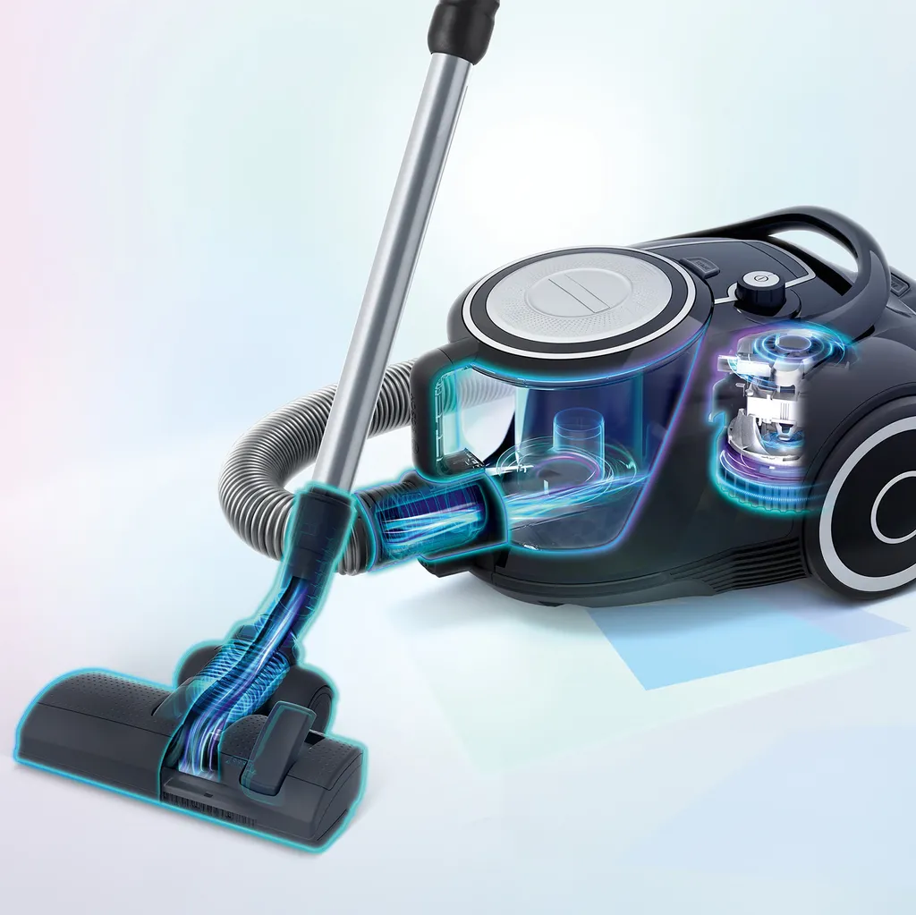 Bosch Staubsauger Beutellos Serie 6 BGC41X36, Bodenstaubsauger, Ideal Für Allergiker, Hygiene-Filter, Bodendüse Für Parkett, Teppich, Fliesen, Starke Saugleistung, Leise, 700 W, Blau 11 Bosch Staubsauger Beutellos Serie 6 BGC41X36, Bodenstaubsauger, Ideal Für Allergiker, Hygiene-Filter, Bodendüse Für Parkett, Teppich, Fliesen, Starke Saugleistung, Leise, 700 W, Blau – Bild 9