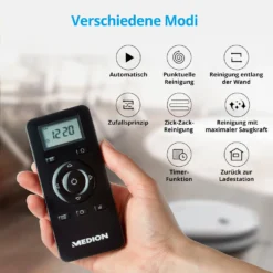 MEDION Staubsaugerroboter Mit Ladestation E40 (Staubsaugerroboter Für Hartböden, Fliesen, Laminat, Optimiert Für Tierhaare, Direkte Absaugung, Automatische Rückkehr Zur Ladestation) 11 MEDION Staubsaugerroboter Mit Ladestation E40 (Staubsaugerroboter Für Hartböden, Fliesen, Laminat, Optimiert Für Tierhaare, Direkte Absaugung, Automatische Rückkehr Zur Ladestation) -Staubsauger Geschäft e11d5ef116247eae9edb451828cd75ec