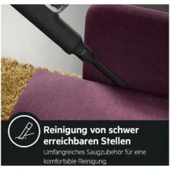 AEG AP81UB25UG Ultimate 8000 Akku Bodenstaubsauger & Handsauger, 3 Stufen, Automatik-Modus, LED-Frontlicht, Teleskoprohr, Selbstreinigende Bürstrolle, 25,2 V, Grau -Staubsauger Geschäft e25083b3e66bc72f419b2dec4e8bc4c7