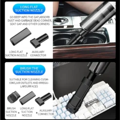 Handheld Vacuum, Car Vacuum Cleaner Cordless 6000PA High Power Small Mini Portable USB Rechargeable Hand Vacuum, For Home, Car, Narrow Spaces ,White 18 Handheld Vacuum, Car Vacuum Cleaner Cordless 6000PA High Power Small Mini Portable USB Rechargeable Hand Vacuum, For Home, Car, Narrow Spaces ,White -Staubsauger Geschäft e388ff95caf4c159abfbe1e918870a55