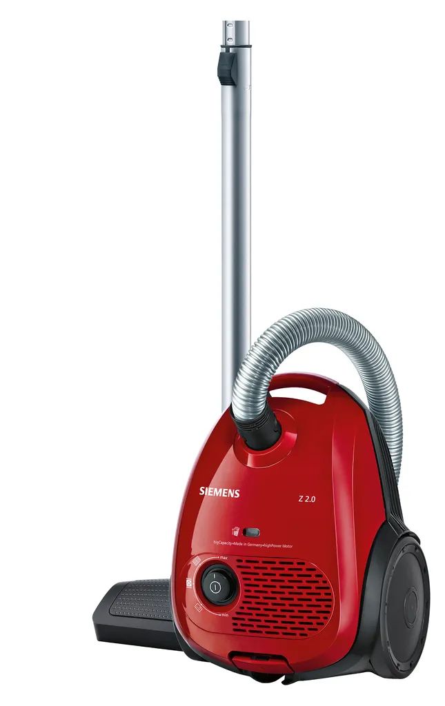 Siemens Bodenstaubsauger Mit Staubbeutel, Rot, VSZ2V3171 3 Siemens Bodenstaubsauger Mit Staubbeutel, Rot, VSZ2V3171