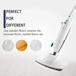 5 Ersatzpads Für Dampfreiniger , Dampfbesen Wischbezug Für Eine Porentiefe Reinigung, Dampfmop Ersatz Mit Klettunterseite -Staubsauger Geschäft eccc8fb513adfa9245e520419a444df3