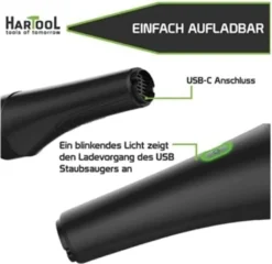 HARTOOL Akku Handstaubsauger Beutellos 3 In 1 Handstaubsauger - Luftpumpe - Vakuumpumpe -Staubsauger Geschäft f07323aff048f691a6c43b1c33d1a8e6