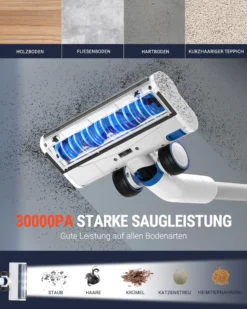 Xiaomi OSOTEK S9 Pro Akku Kanellos Staubsauger 30Kp, Handstaubsauger Mit Tierhaardüse, LED Leuchten, LED Display, Für Hartböden, Teppiche, Tierhaare -Staubsauger Geschäft f0e56043c10ceb6411342c09cf5b9b13