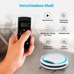 MEDION Roboterstaubsauger Mit Ladestation MD19900 (intelligente Navigation, Roboterstaubsauger Für Hartböden Fliesen Laminat, Optimierte Tierhaare, Fernbedienung, Bis Zu 90 Minuten, Automatische Rückkehr Zur Station) 10 MEDION Roboterstaubsauger Mit Ladestation MD19900 (intelligente Navigation, Roboterstaubsauger Für Hartböden Fliesen Laminat, Optimierte Tierhaare, Fernbedienung, Bis Zu 90 Minuten, Automatische Rückkehr Zur Station) -Staubsauger Geschäft f9a972275d4df46cf37963dda5b0b5bd