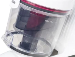 Exquisit BP 6302 Wer Staubsauger | 700 Watt Leistung | 1,2 Liter Staubbehälter Volumen | Beutellos | Weiß-Rot -Staubsauger Geschäft fcb884e37c9d0ee40263b6bdaf1ee673