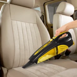 CLEANmaxx Akku-Handstaubsauger, Gelb/schwarz Akku Nass Trocken Sauger Auto Handsauger Kabellos Beutellos Polsterreinigung -Staubsauger Geschäft fe35db5fc24ebfd200341228173c0a3e