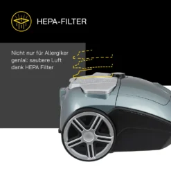 GUTFELS CLEAN 2010 Bodenstaubsauger | 800 Watt Leistung | Integriertes Zubehör | 3 Liter Staubbehälter 16 GUTFELS CLEAN 2010 Bodenstaubsauger | 800 Watt Leistung | Integriertes Zubehör | 3 Liter Staubbehälter -Staubsauger Geschäft fe4d63d6b79eb16e479c9b1418b03788